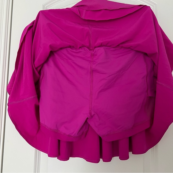 Lululemon Athletica Court Rival Long Pink Skirt - Picture 5 of 7
